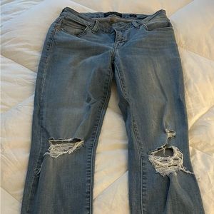 Excellent condition lucky brand straight leg jeans